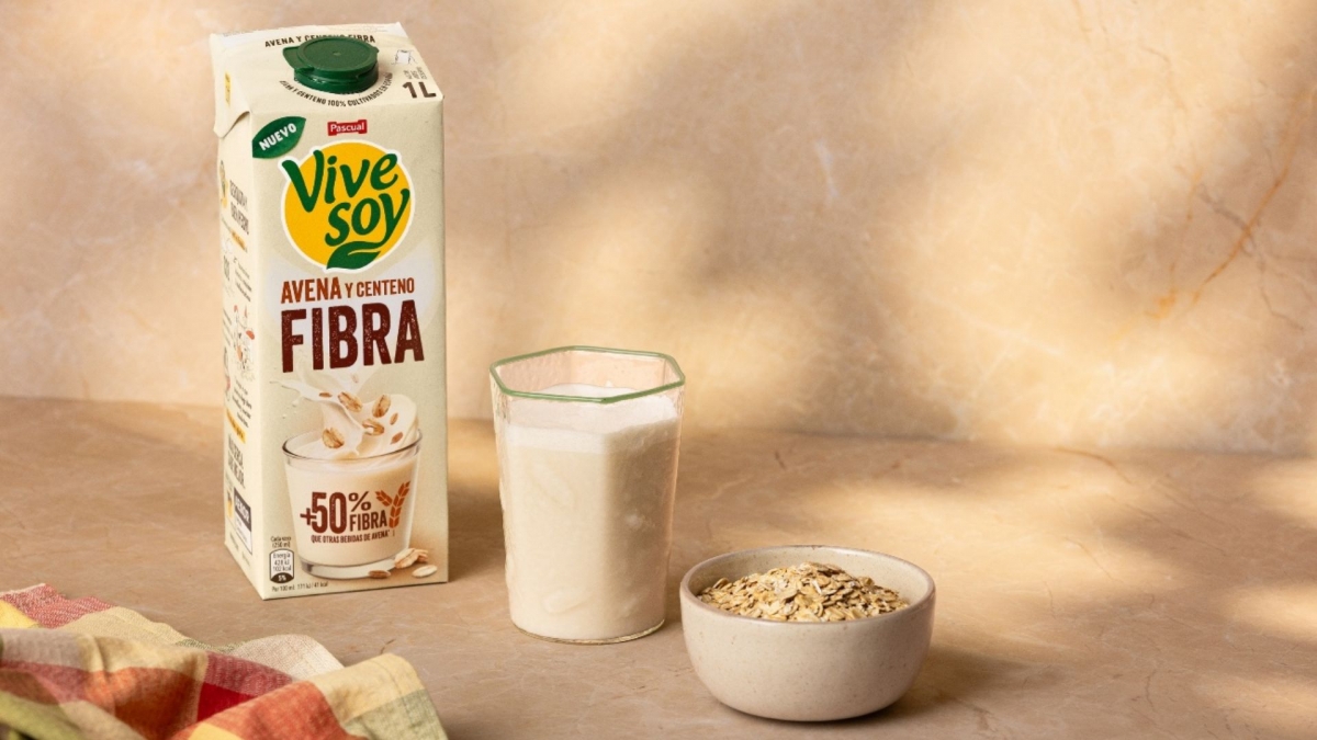 Vivesoy lanza una bebida vegetal de avena y centeno con alto contenido en fibra
