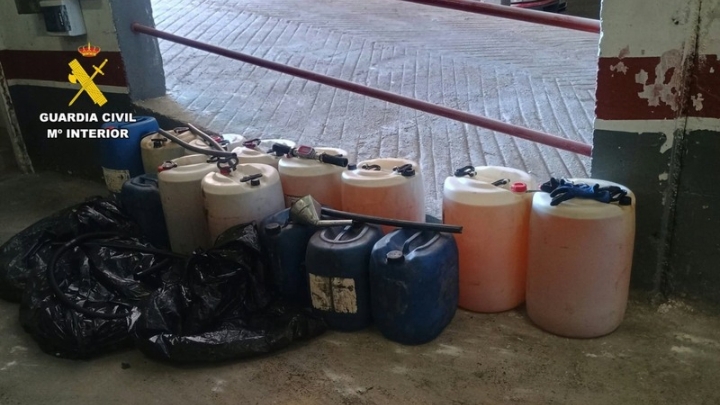 Detenido un hombre por sustraer 600 litros de gasóleo de varios camiones de Zaragoza