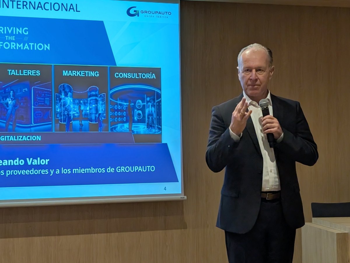 Günter Weber, presidente de Groupauto International.