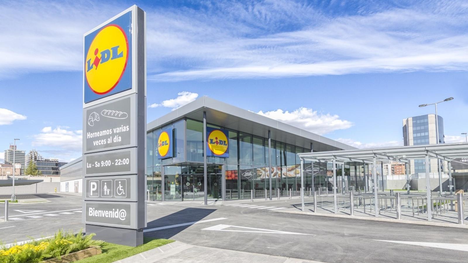 Último modelo de tienda de Lidl - Lidl
