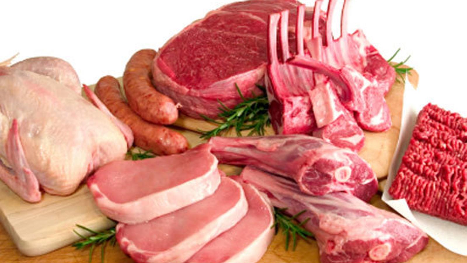 Diferentes tipos de carnes - Archivo