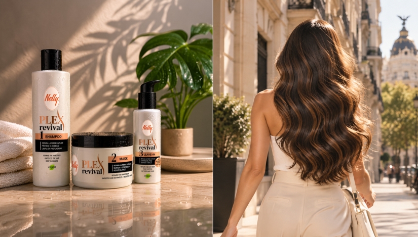Nelly lanza Plex Revival, su nueva gama para recuperar el cabello dañado
