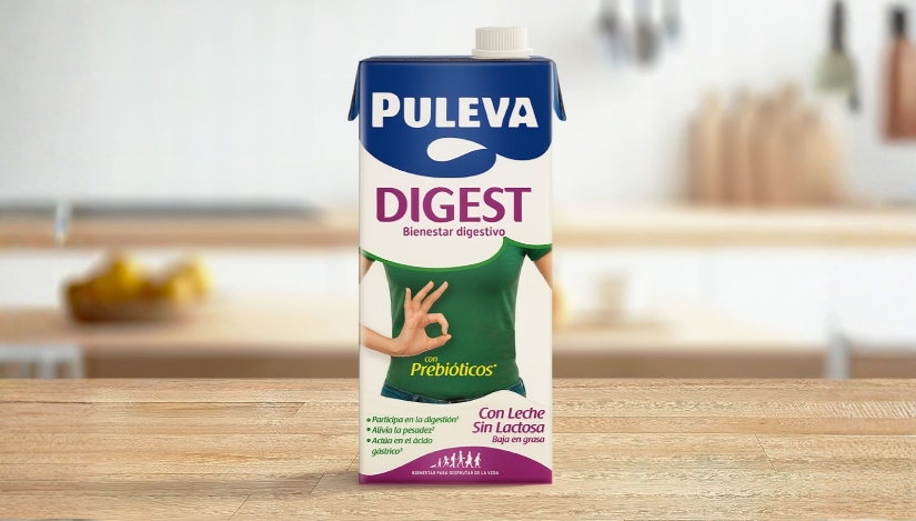 Lactalis lanza su nueva bebida sin lactosa Puleva Digest para 