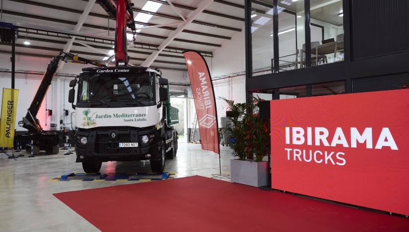 Ibirama, servicio oficial de Renault Trucks, amplía sus instalaciones en Ibiza