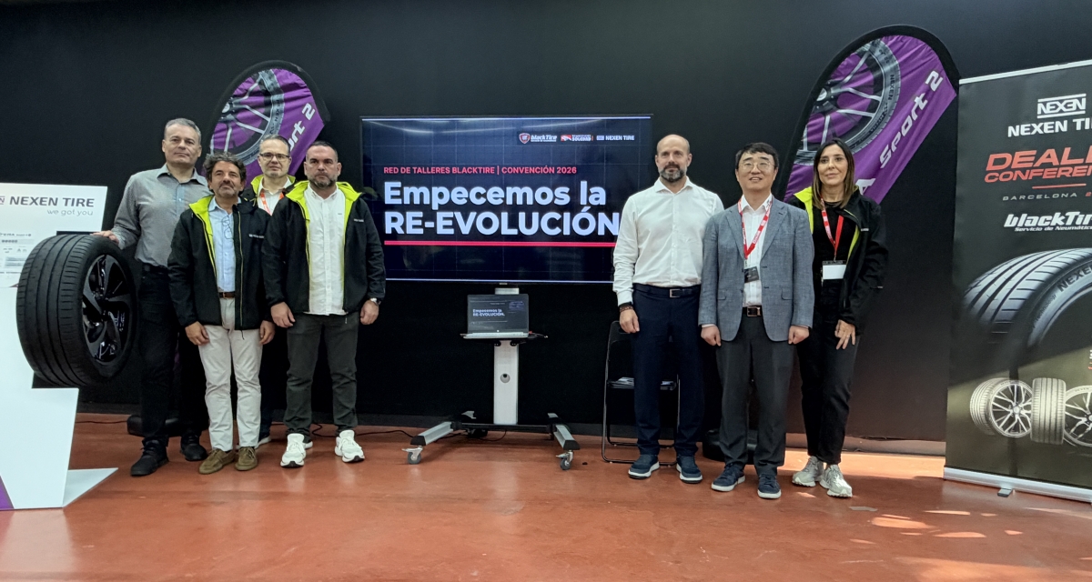 Equipo directivo de Grupo Soledad y Nexen Tire presente en la Convención.