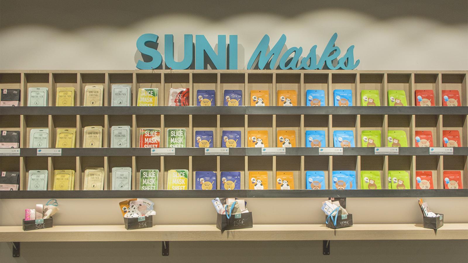 Productos de Suni Soo en su tienda de Barcelona - Suni Soo