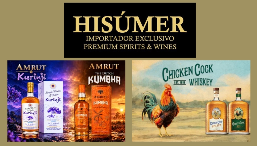 Hisúmer amplía su catálogo con novedades de Amrut y Chicken Cock