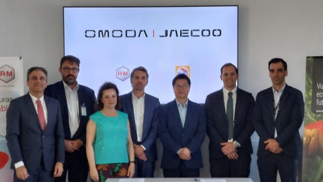 Glasurit y R-M se afianzan como marcas de repintado homologadas por Omoda & Jaecoo para España