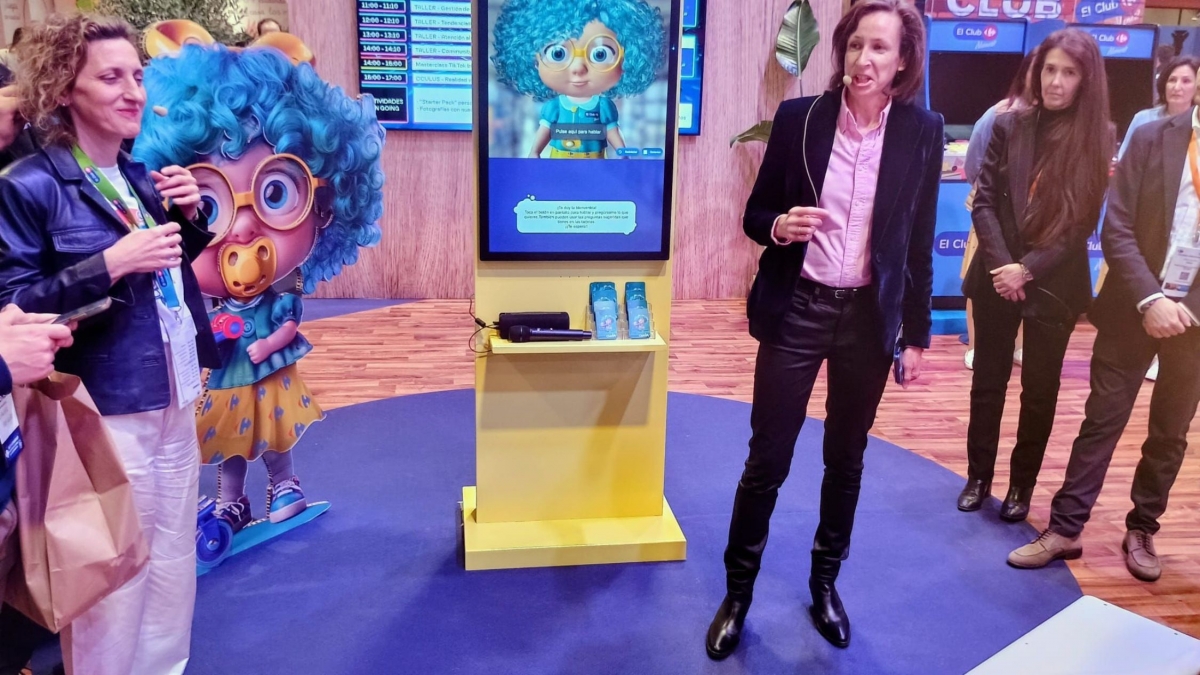 Presentación de ClubIA por Elodie Perthuisot, CEO de Carrefour España, en la edición 2025 del Salón  Carrefour.