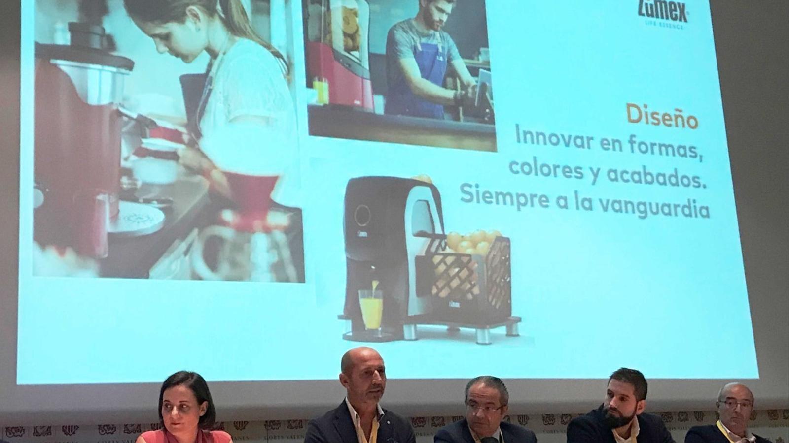 Zumex defiende el diseño como factor para competir