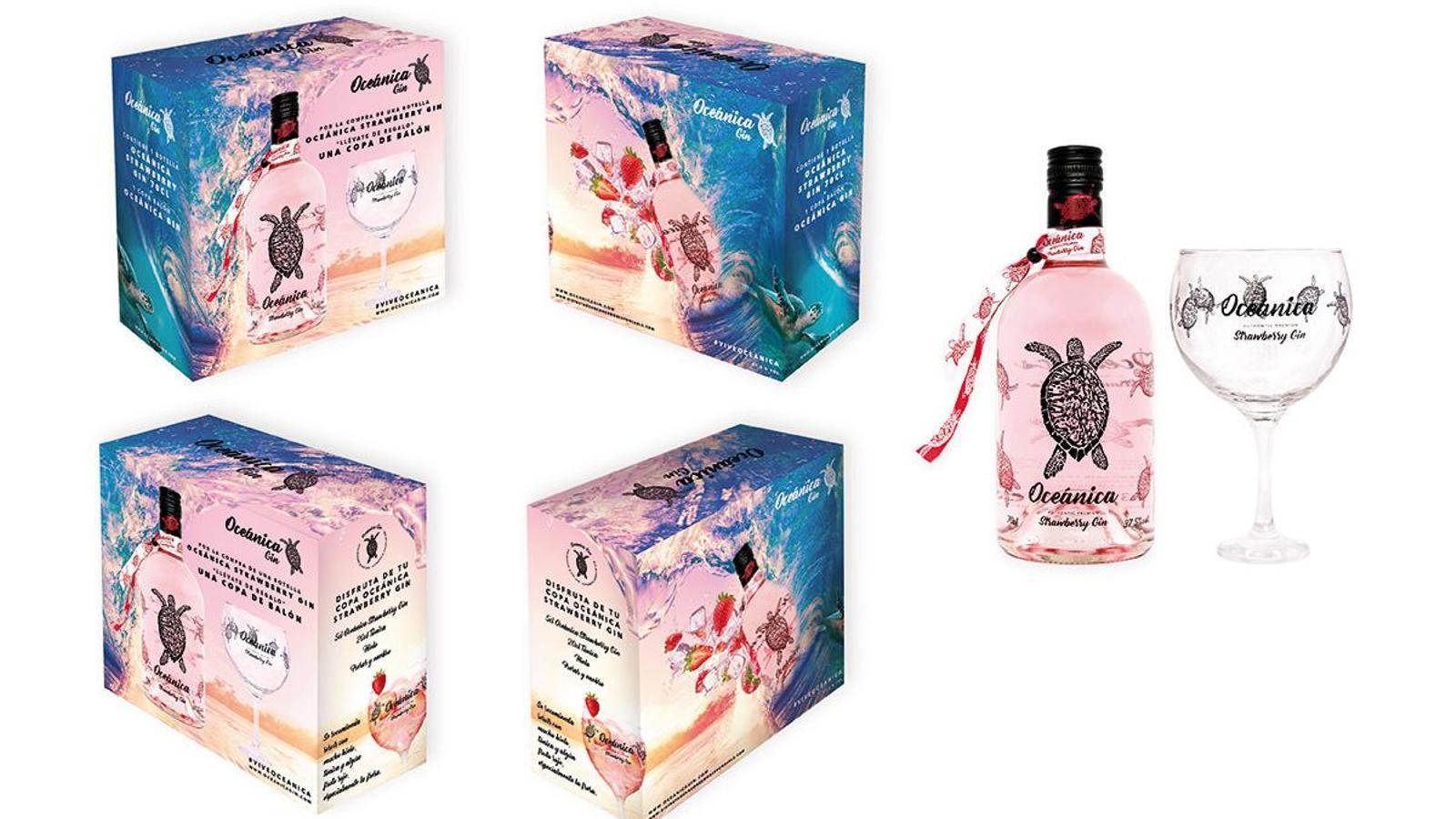 Oceánica Gin en formato on-pack - Oceánica Gin