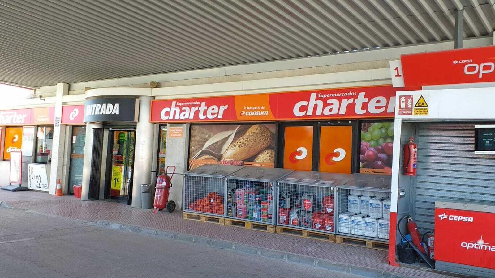 Fachada del nuevo Charter de Villacarrillo (Jaén) - Consum