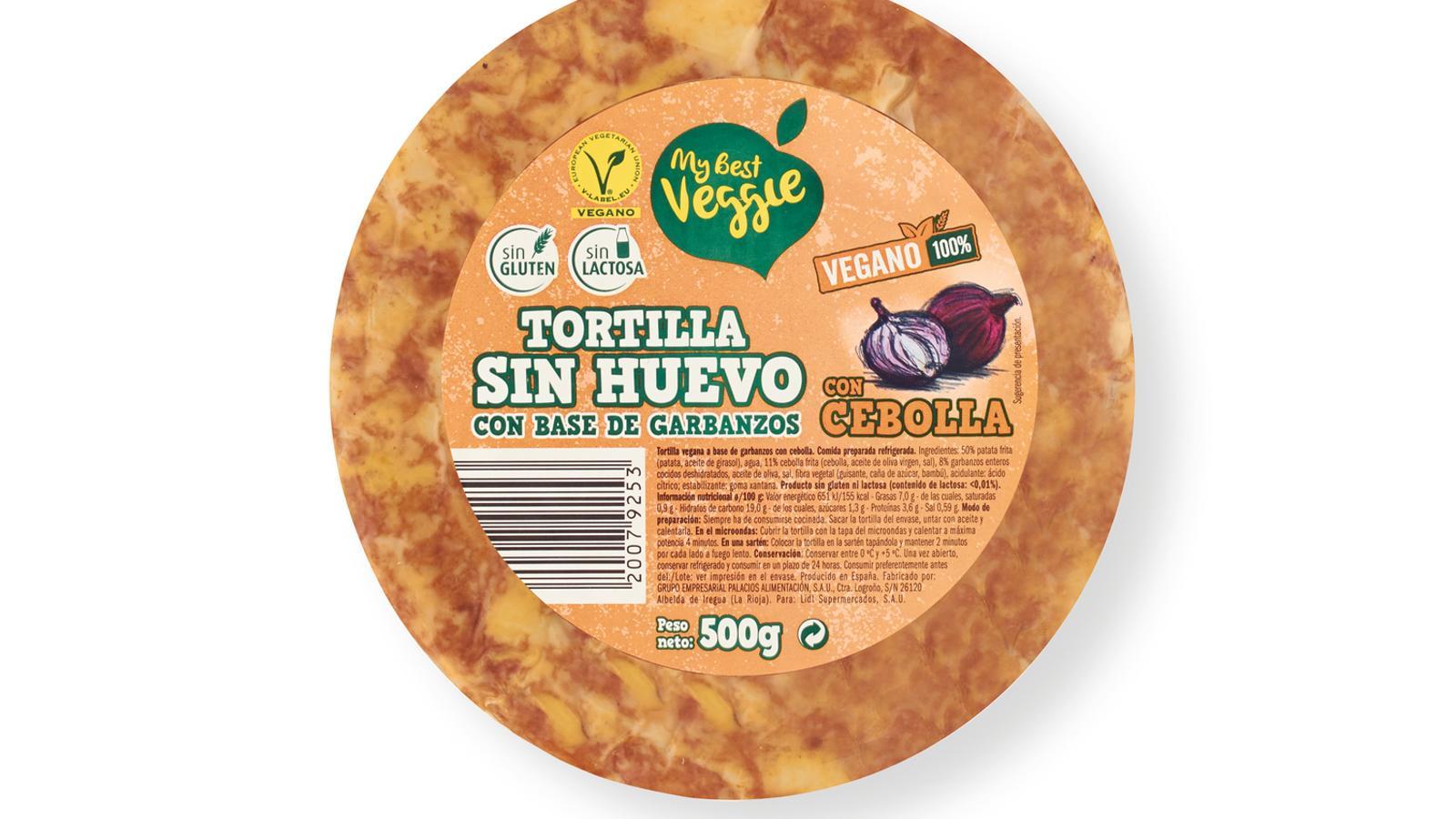 Lidl se atreve con la tortilla de patata sin huevo