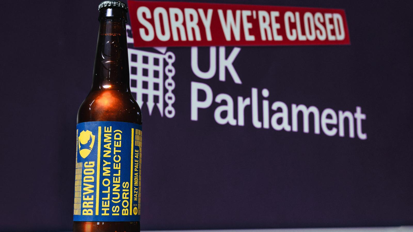 Nace la 'cerveza protesta' contra Boris Johnson