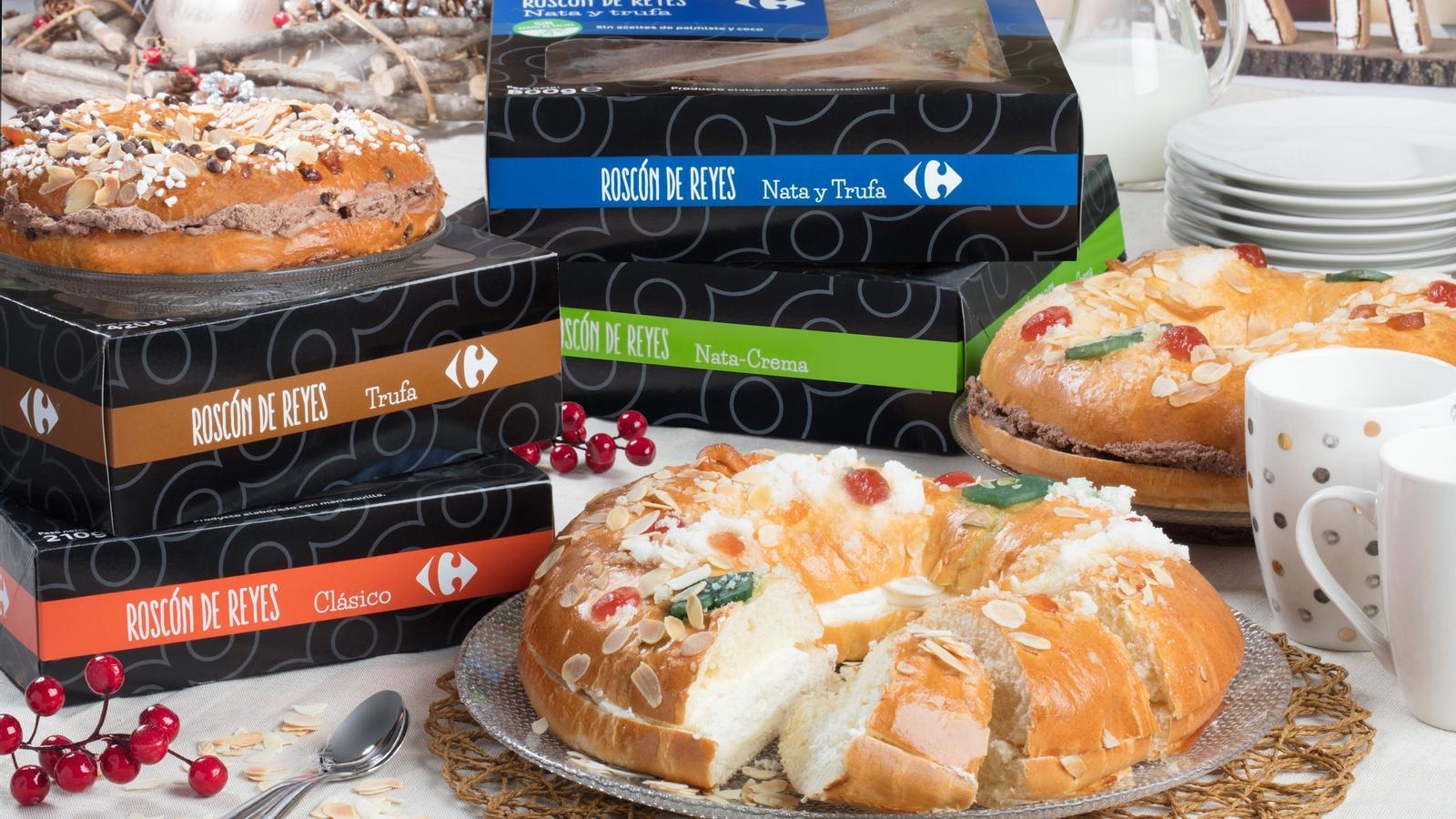 Carrefour lanza su roscón de Reyes más natural