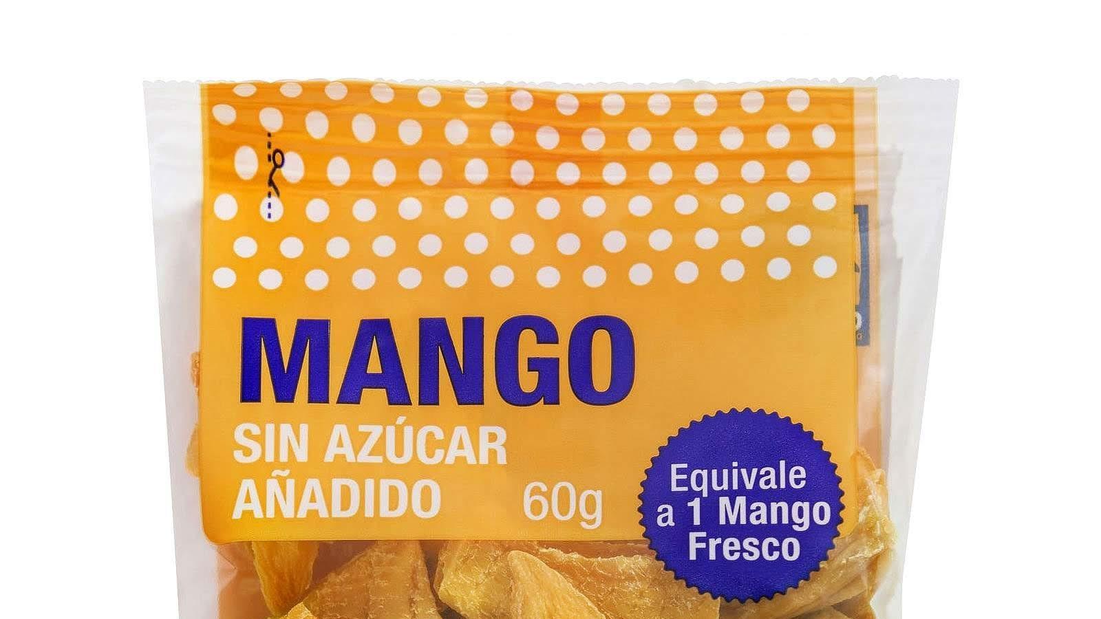 Mango deshidratado Hacendado de Mercadona - Archivo