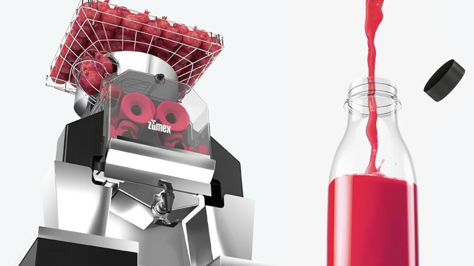 ZUMEX®, lista para liderar el exprimido de granadas con la nueva Speed Pomegranates