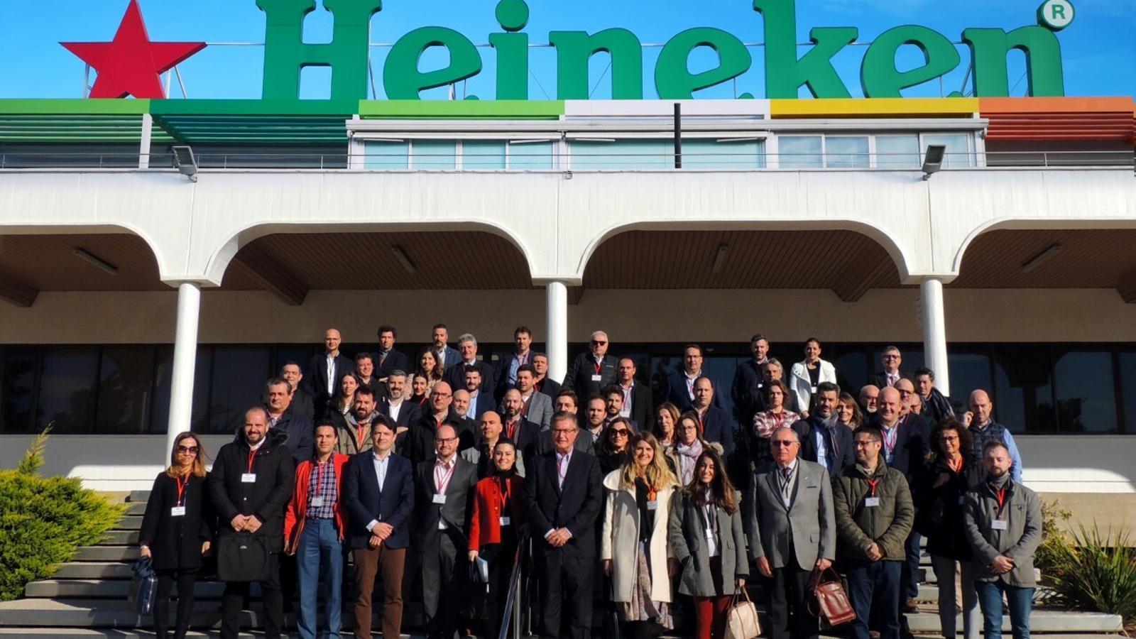 Participantes en los Desayunos de Networking en la fábrica de Heineken en Valencia - Heineken