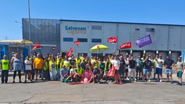 La logística de Sevilla entra en su tercera semana de huelga