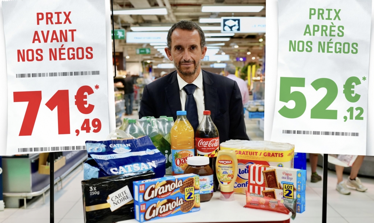 Carrefour, Auchan y otros súper se unen contra el proyecto de regular la negociación con proveedores en Francia
