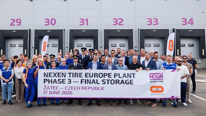 Nexen Tire robustece su suministro en Europa con un almacén automatizado en la planta de Zatec (República Checa)