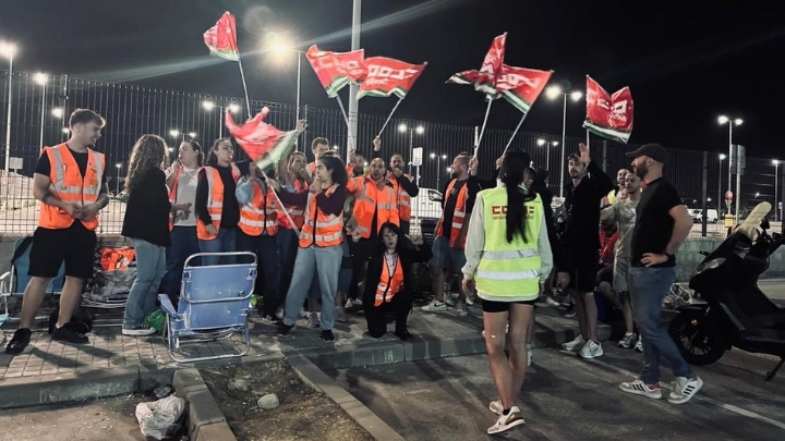 La patronal UNO mejora su propuesta para acabar con la huelga logística en Sevilla