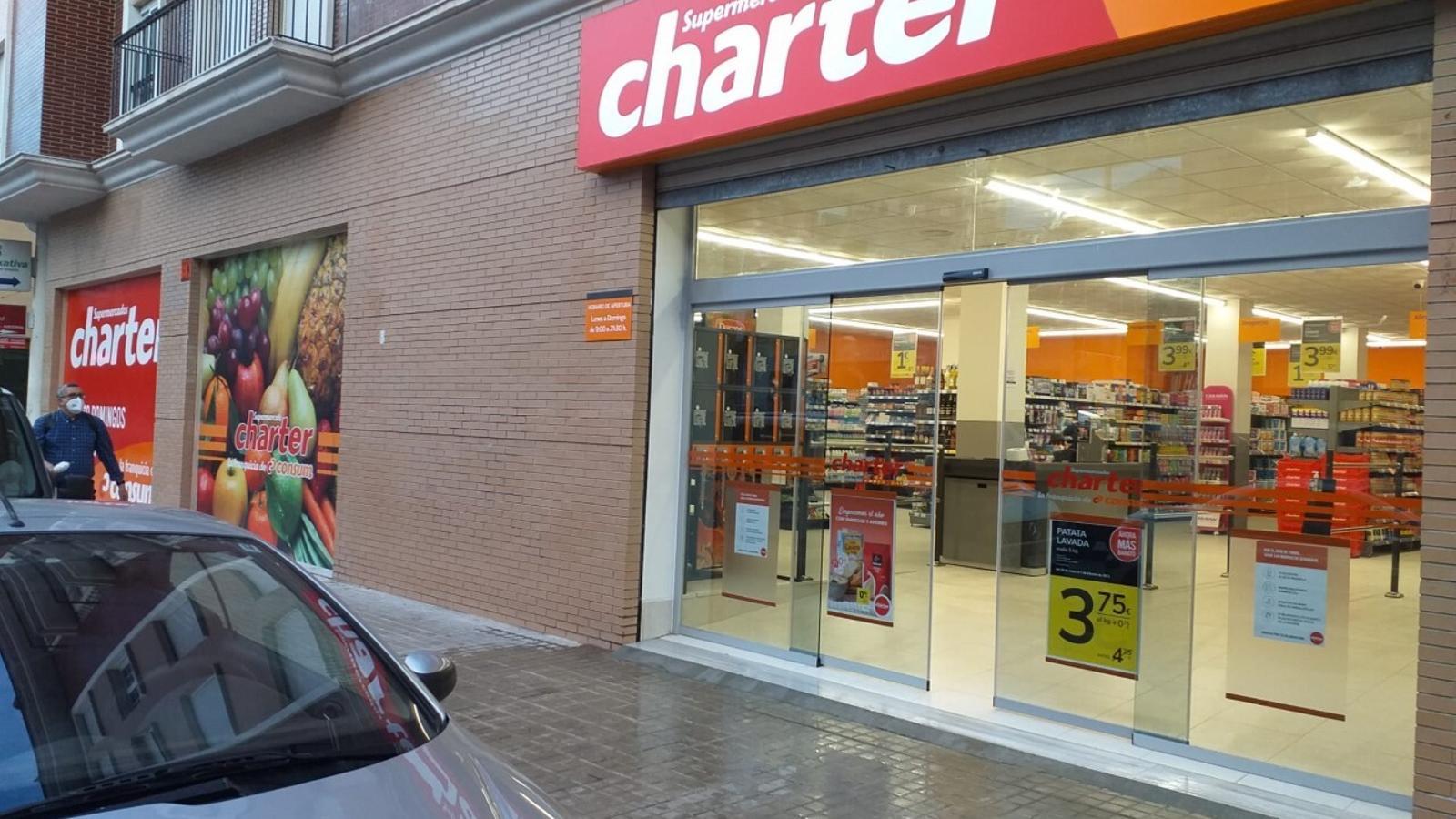 Fachada del nuevo Charter de Xàtiva (Valencia) - Consum