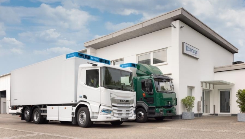 Ecooltec presenta unidades de refrigeración sostenibles adaptadas a los camiones eléctricos