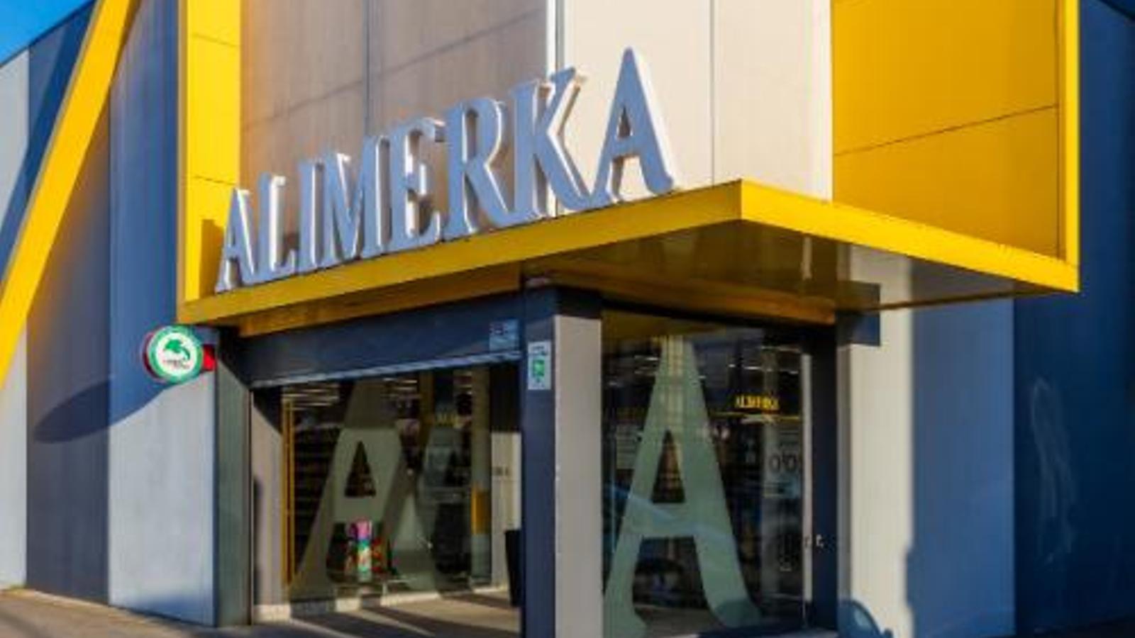 Fachada de un supermercado Alimerka - Alimerka