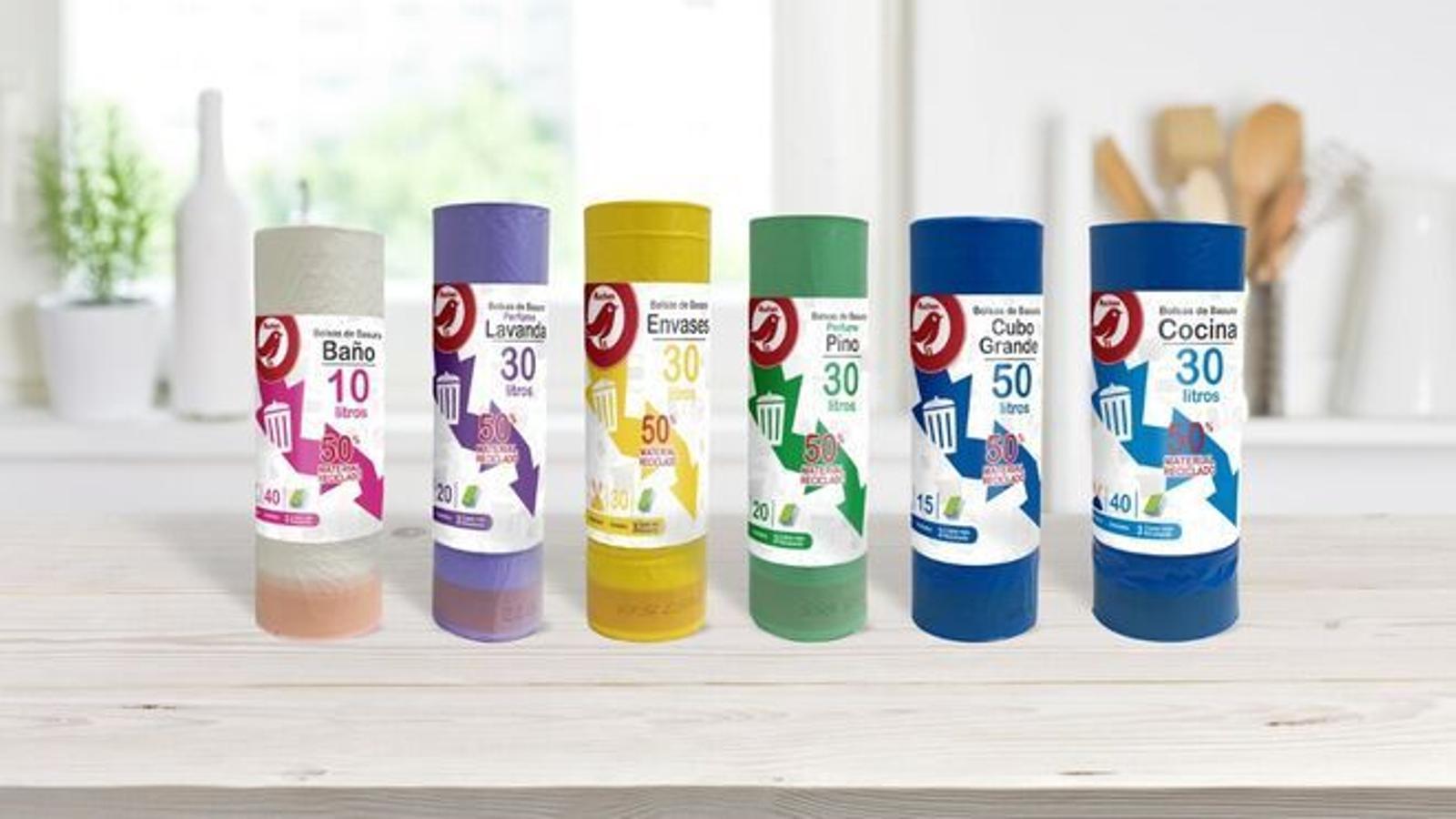 Alcampo avanza en sostenibilidad con nuevas bolsas de basura de plástico reciclado - 