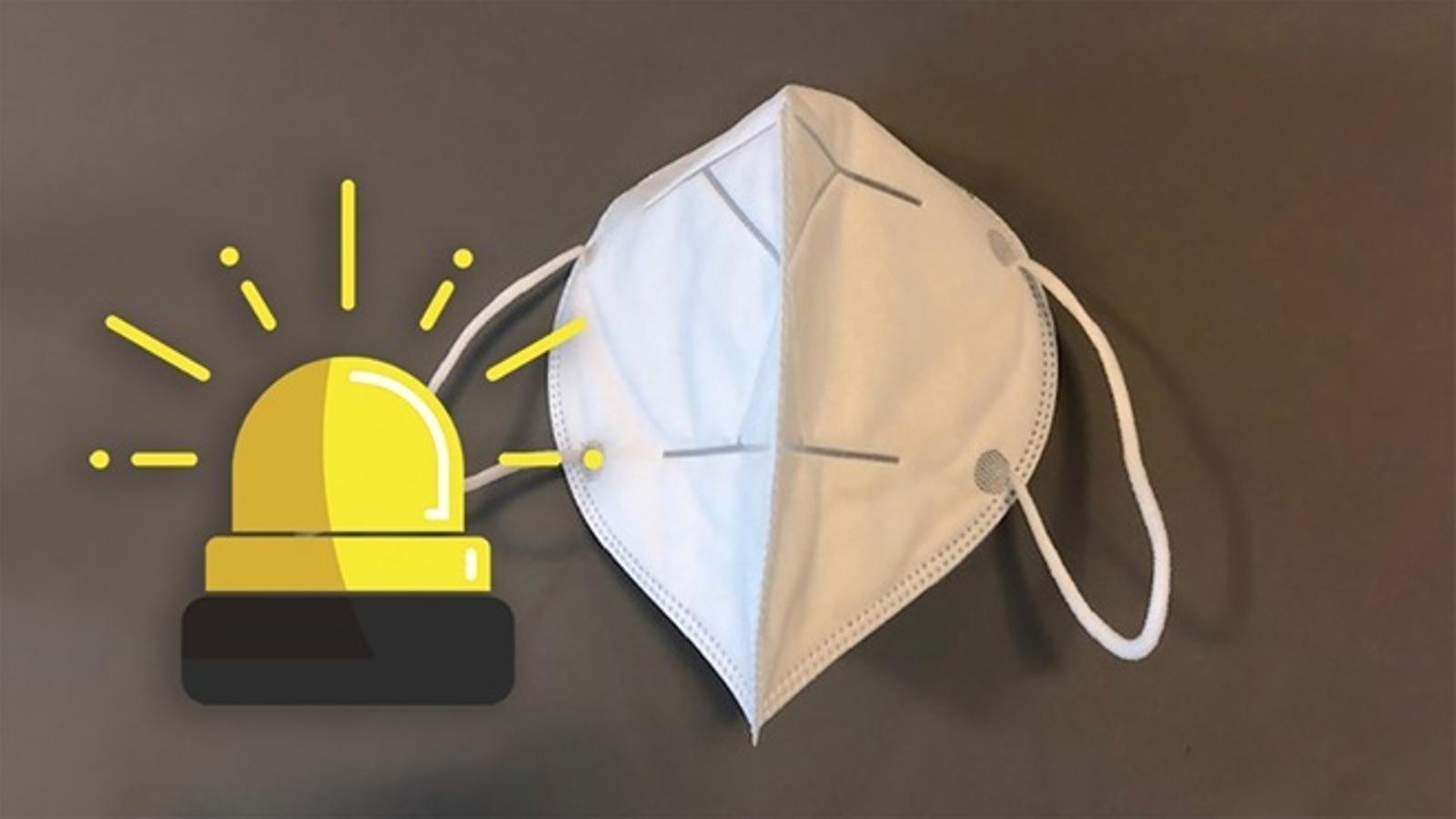 La OCU alerta de la retirada de ocho mascarillas inseguras de tipo FFP2 - OCU