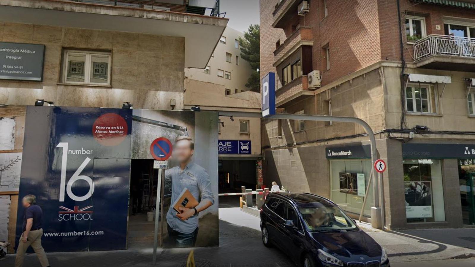 Parking Gayarre de Madrid: la joya a la que aspiran las cadenas de supermercados