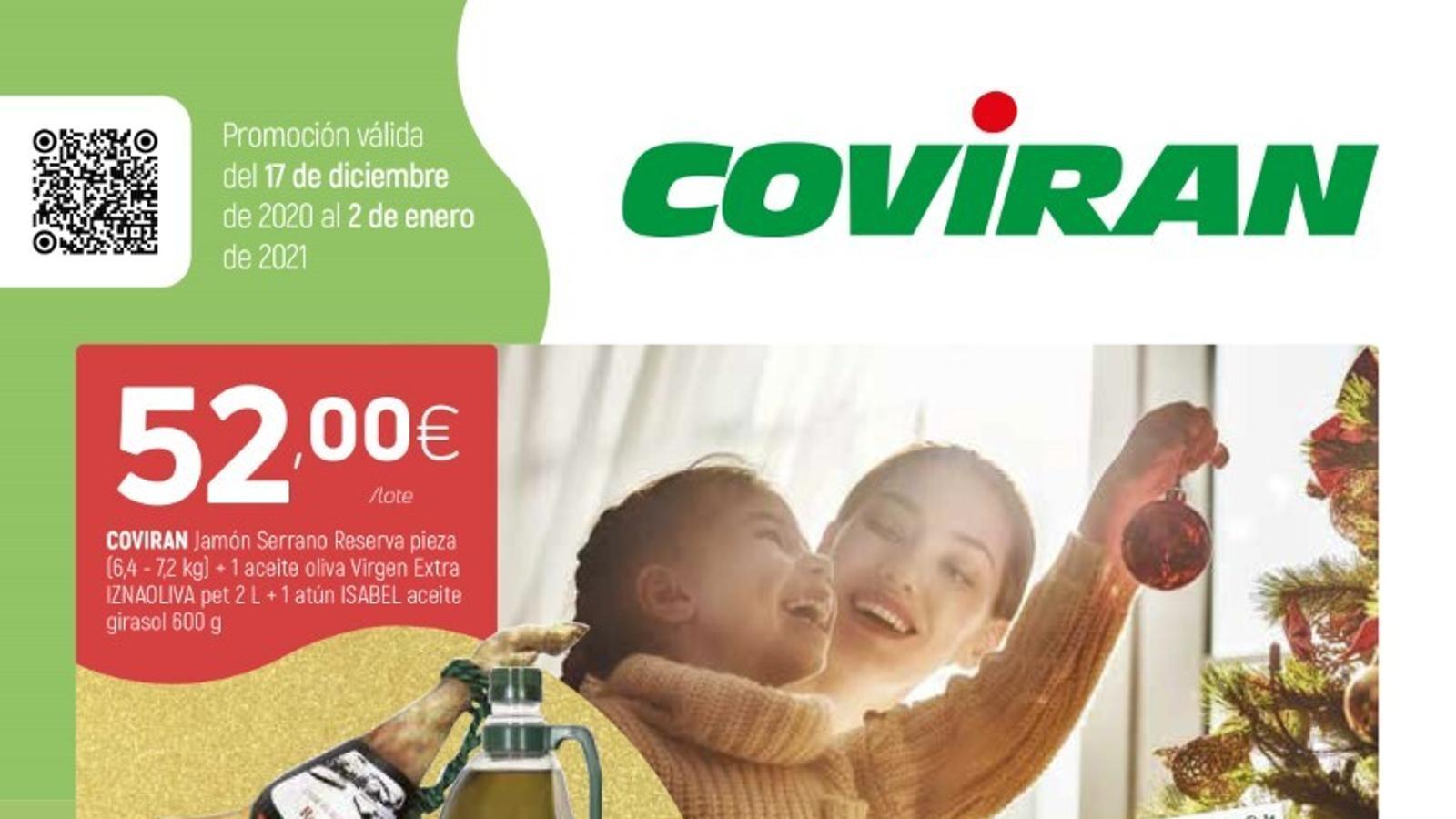 Covirán amplía los contenidos de su folleto de Navidad