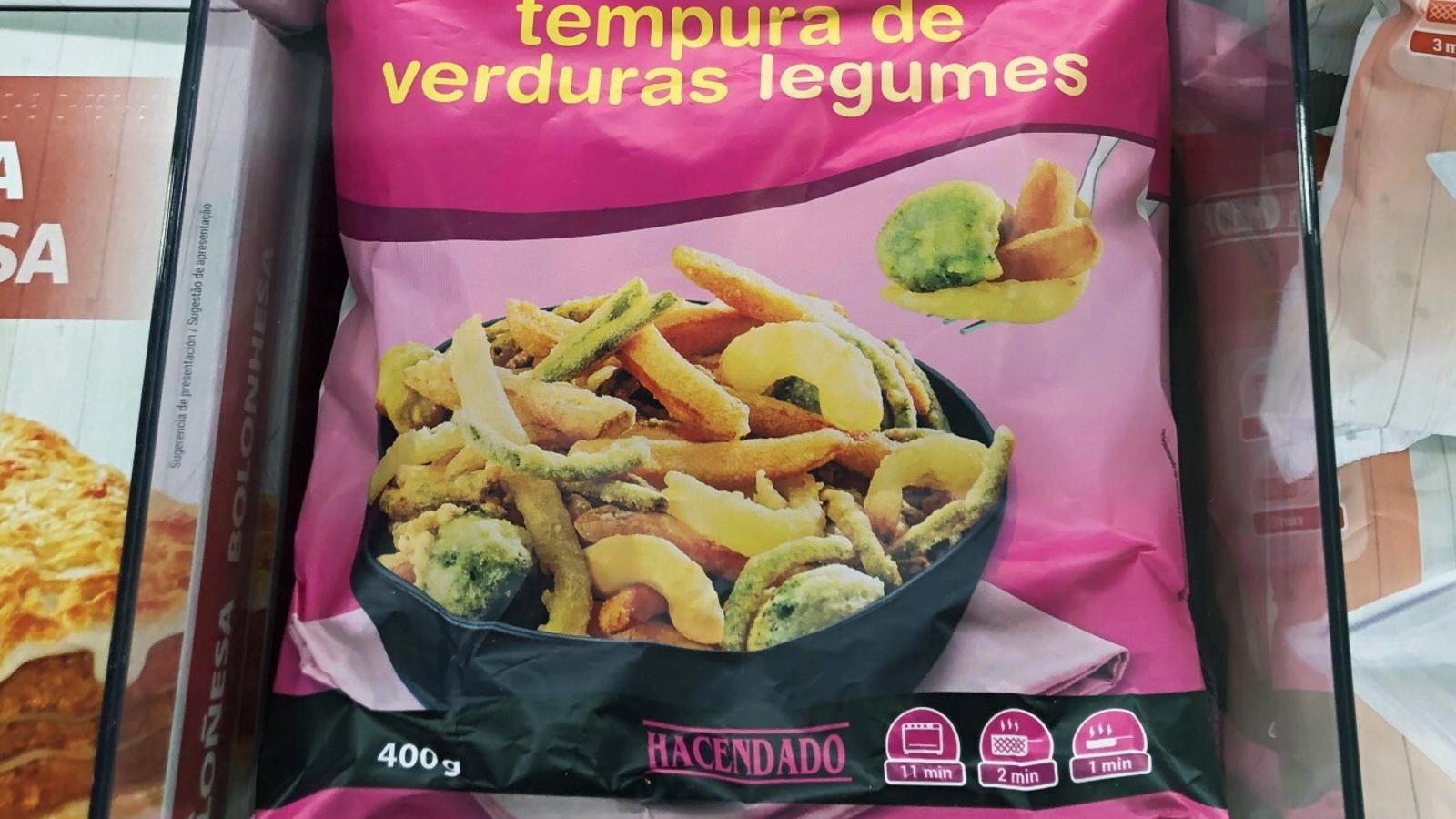 Nueva tempura de verduras congelada de Mercadona - Mercadona