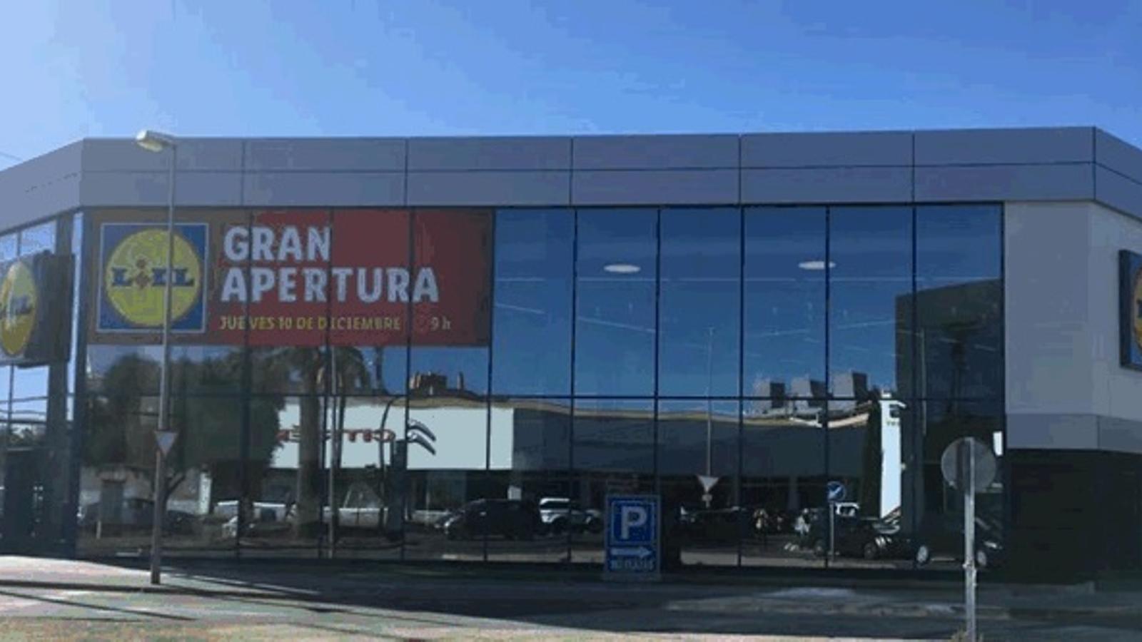 Lidl invierte 4,3 millones en su nuevo súper de Cartagena (Murcia)