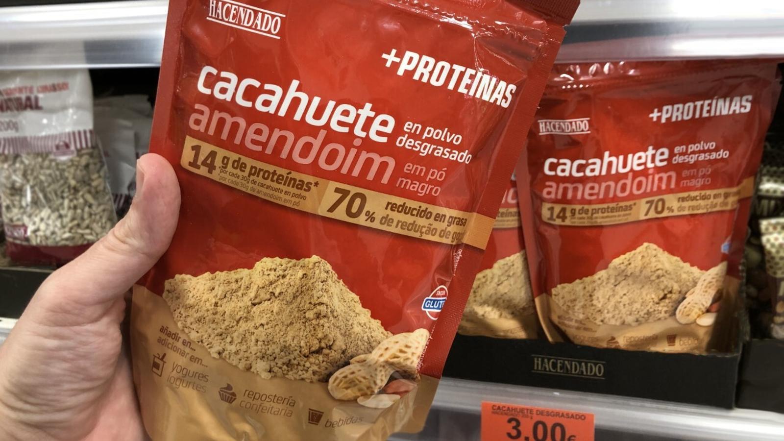 Mercadona lanza su nuevo cacahuete en polvo desgrasado - Mercadona