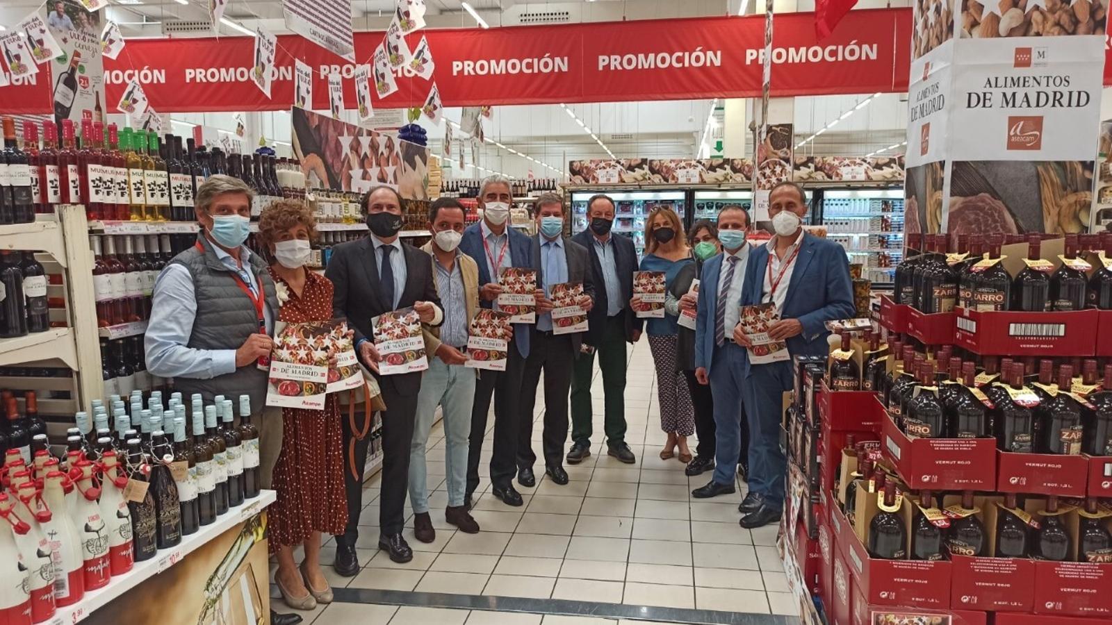 Alcampo lanza la campaña 'Alimentos de Madrid' en 15 hipermercados de la región
