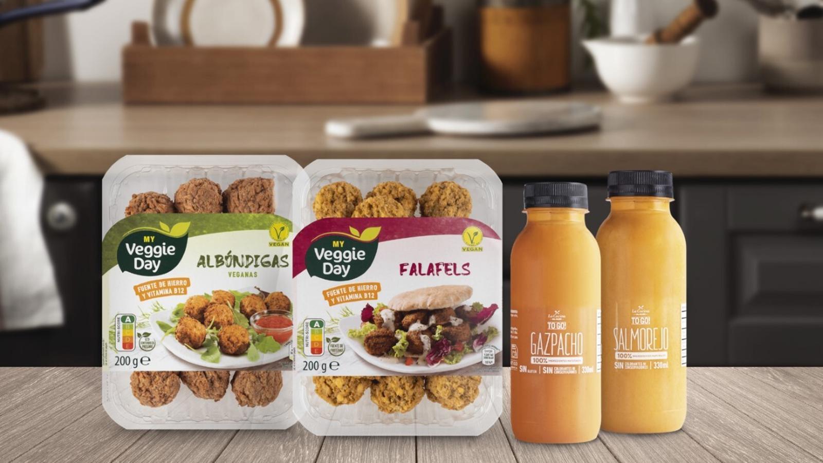 Aldi amplía su sección de platos preparados e incorpora opciones veggies - Aldi