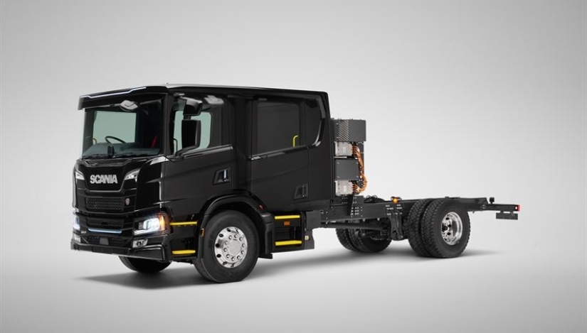 Scania presenta su primera cabina CrewCab eléctrica para vehículos de emergencia