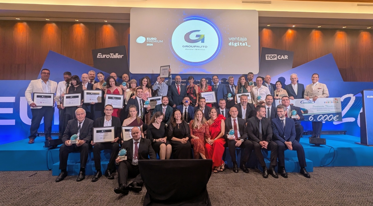 EuroTaller entrega los Europremium 2026 en la “noche más bonita del año” para la red
