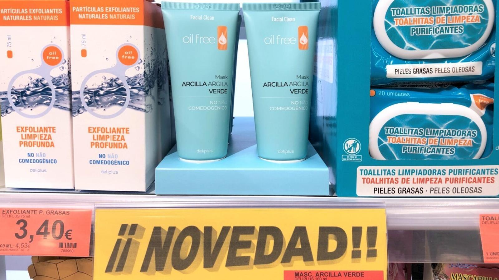 Mercadona vende al día 3.000 mascarillas faciales de arcilla verde