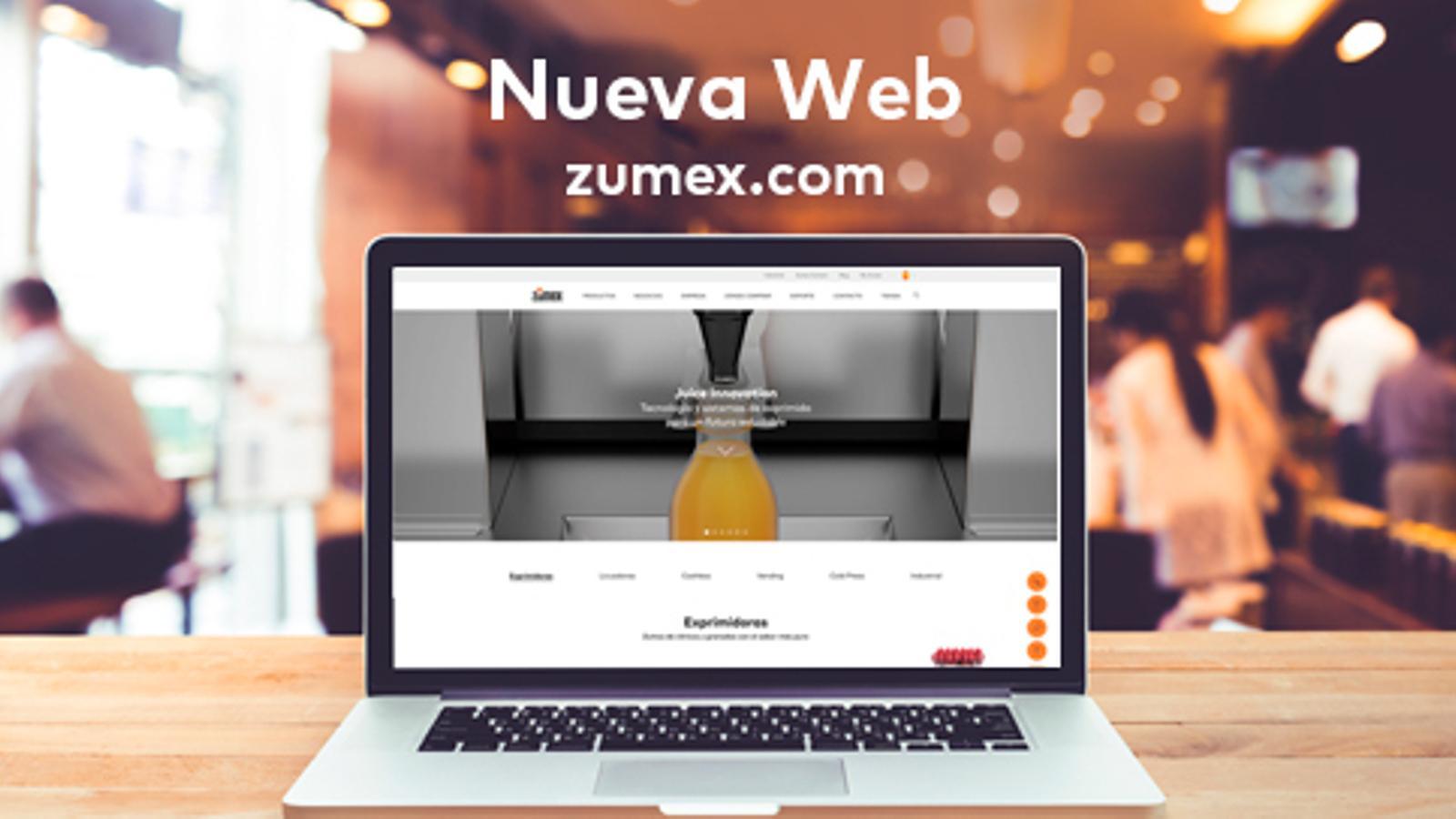 ZUMEX® estrena nueva página web - 