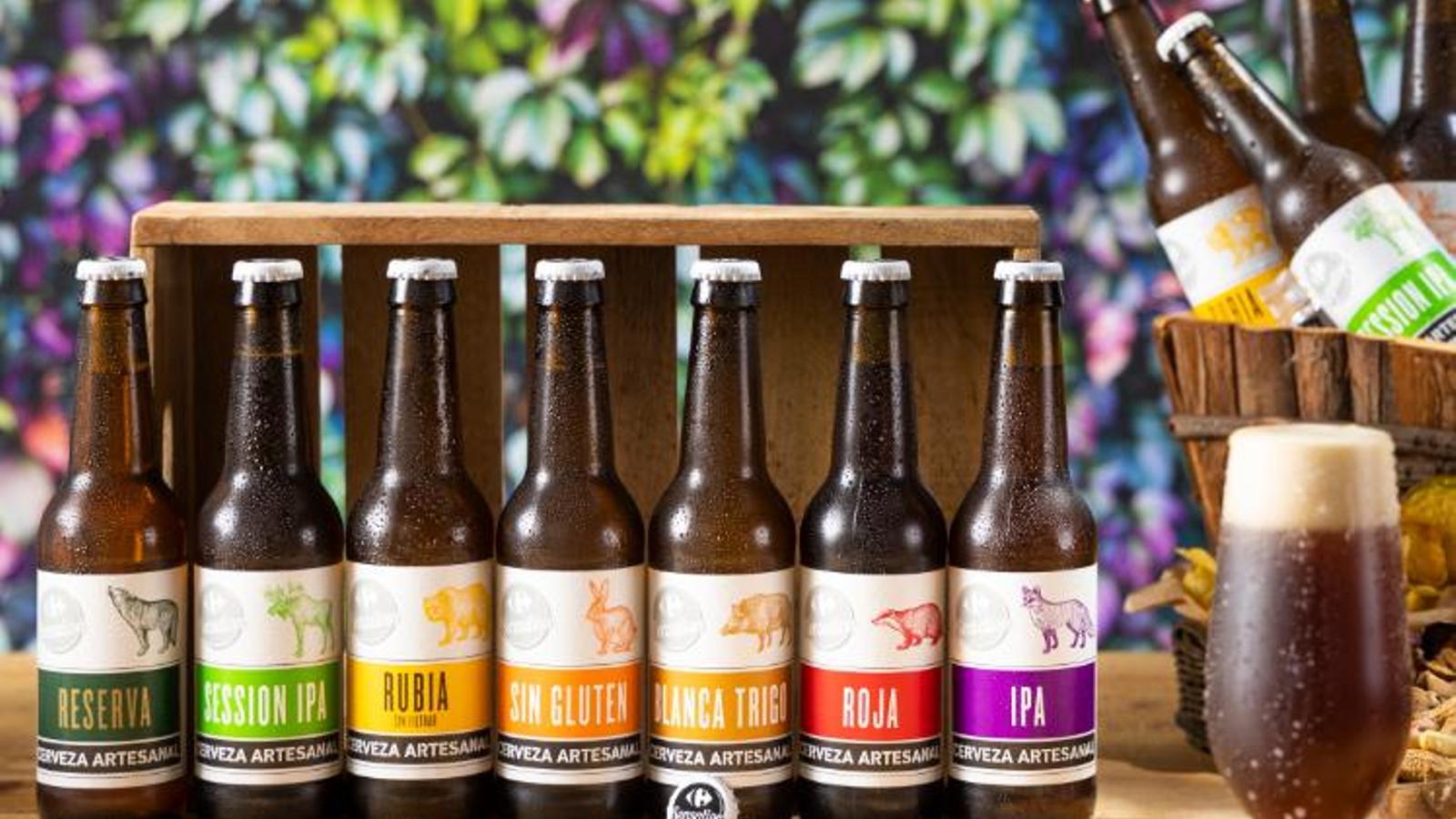 Carrefour presenta su gama de cervezas artesanales