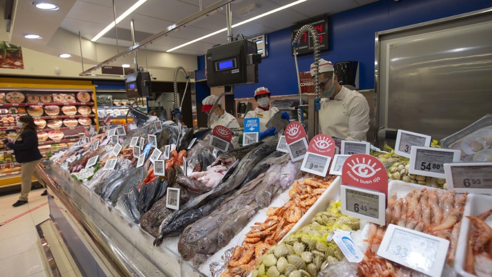 El gasto en supermercados en Navidad resistió pese a la Covid