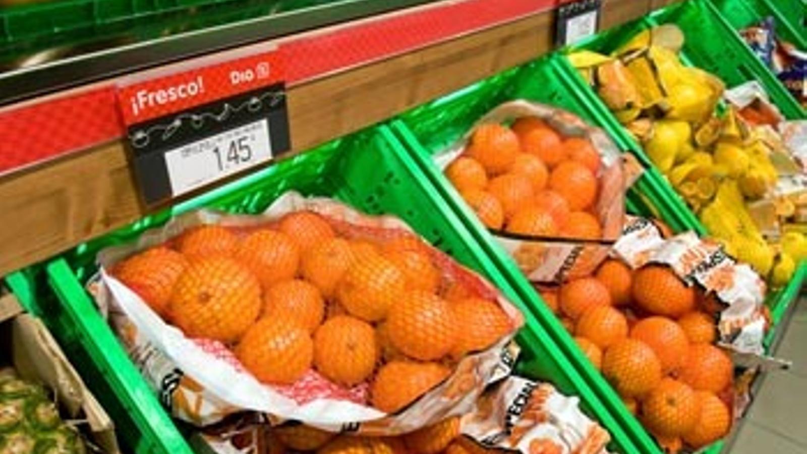 Dia aumenta su aportación al banco de alimentos en España el 137%