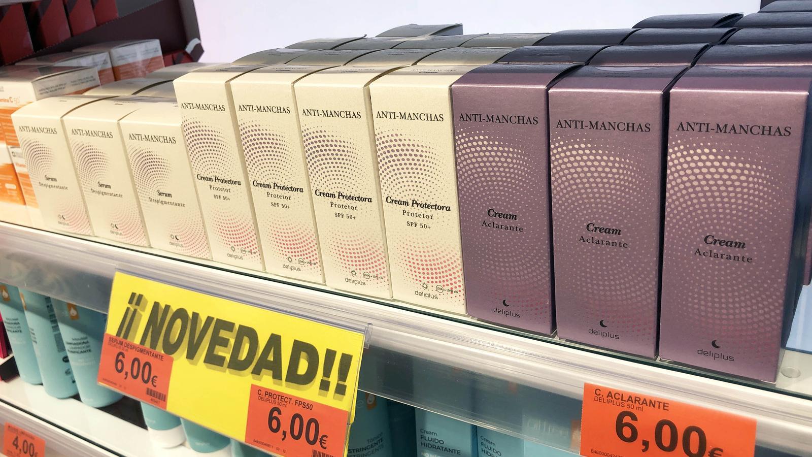 Mercadona presenta su nueva línea de tratamiento facial antimanchas Deliplus