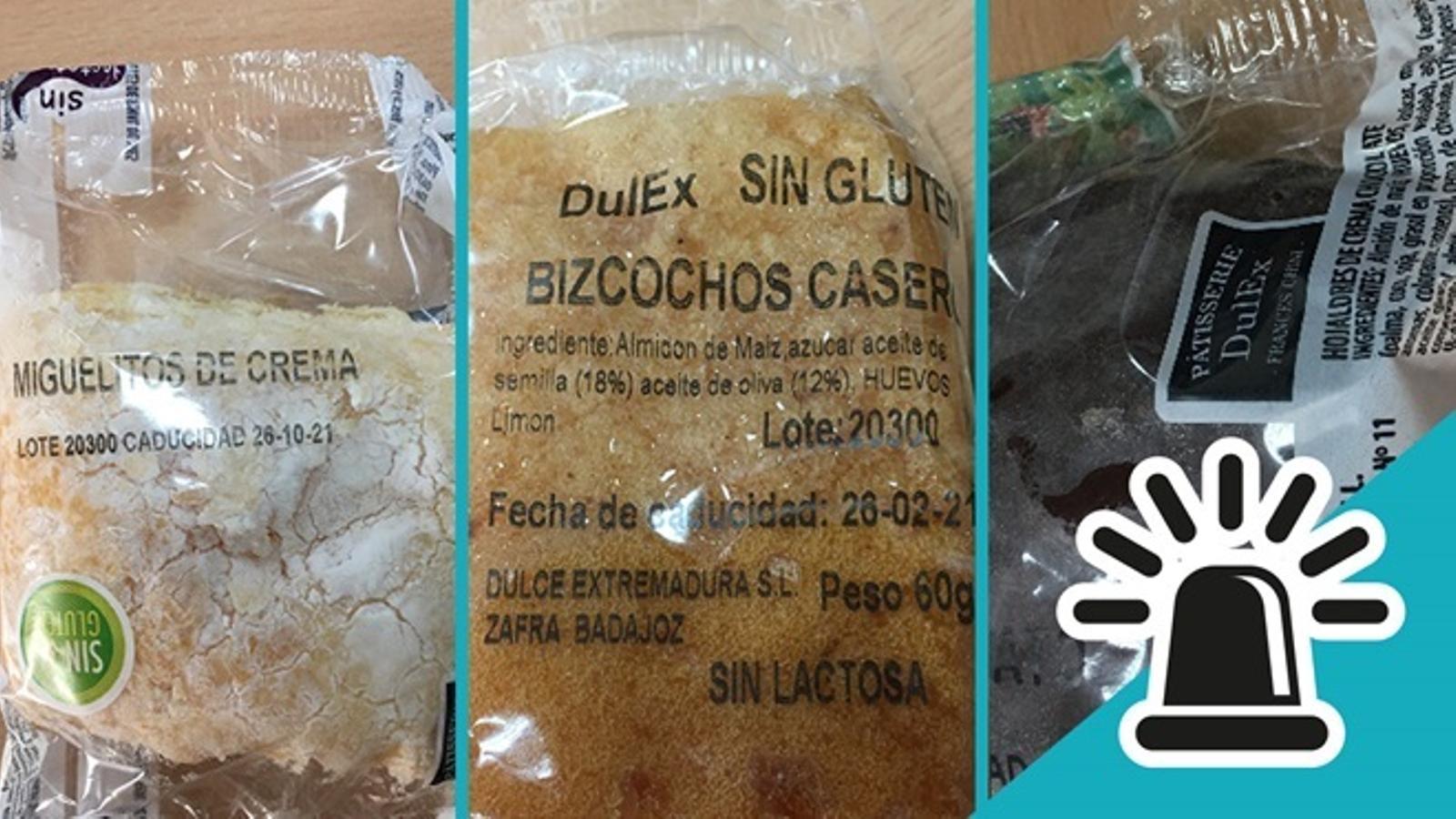 Alerta sanitaria en productos fabricados por Dulce Extremadura