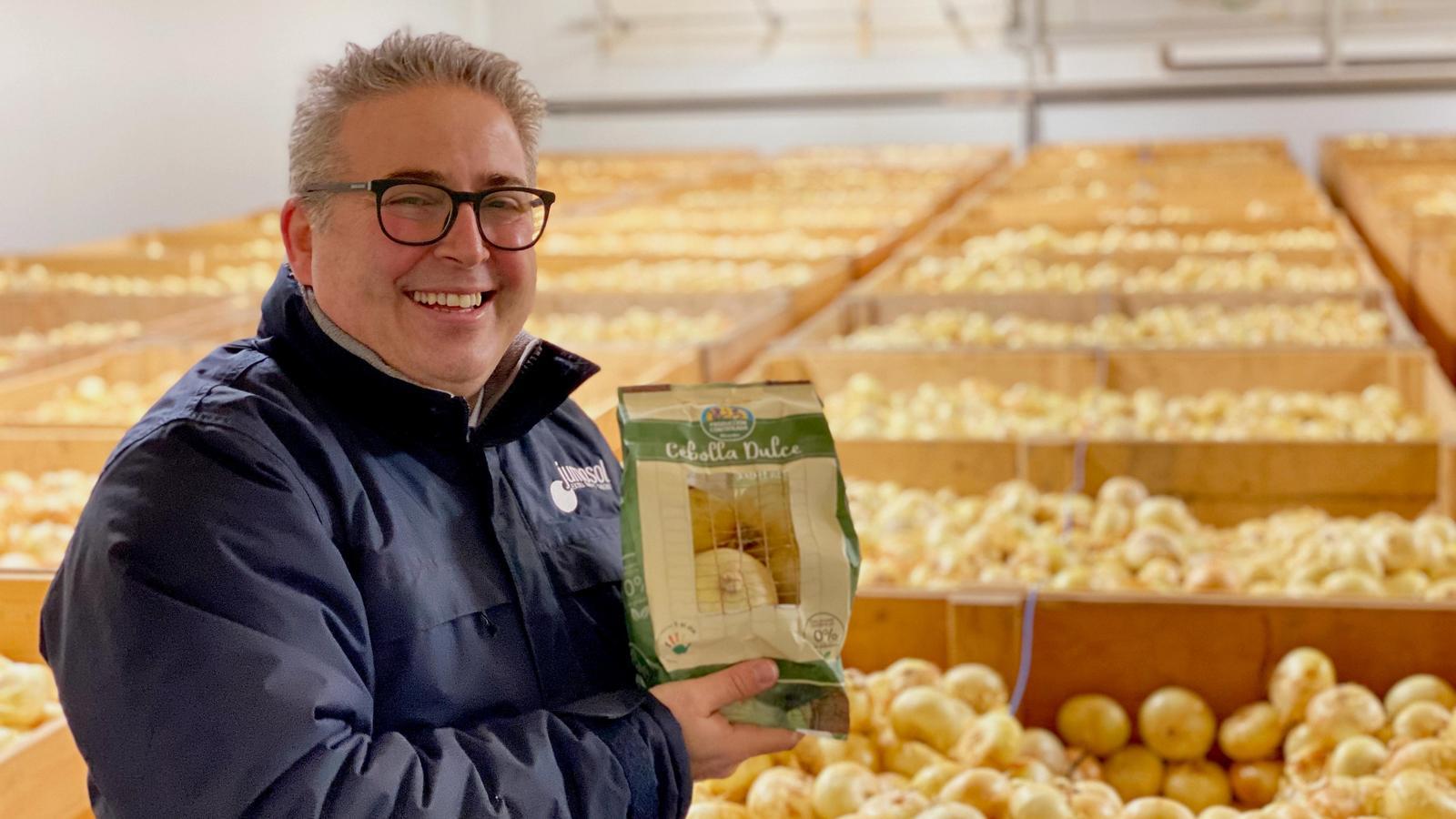 Cebollas dulces en la fábrica de Jumosol, proveedor de Alcampo - Alcampo