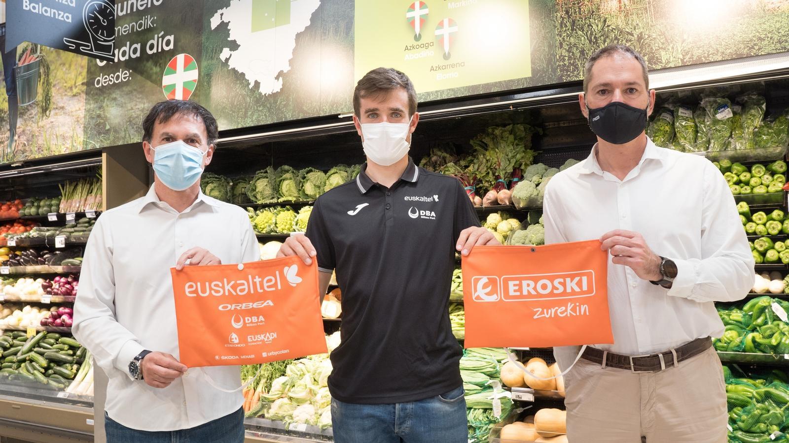 Eroski se convierte en el proveedor de alimentos de la Fundación Ciclista de Euskadi