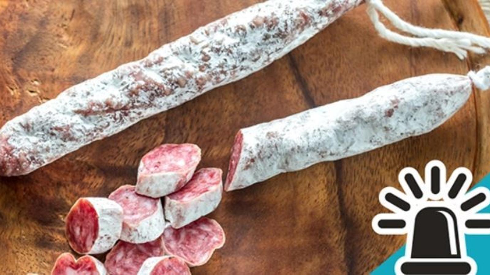 Alerta almentaria por salmonella en embutidos de Caula Aliments - 